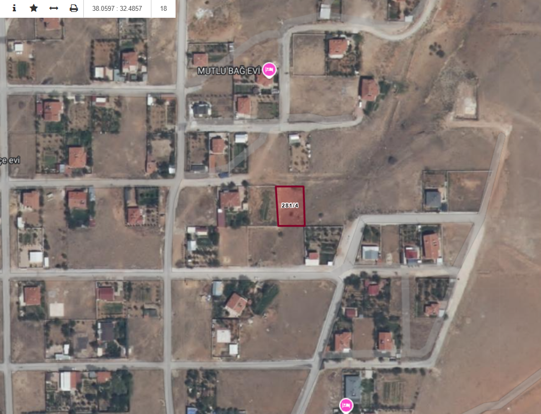 SIZMA YENİ YERLEŞİM DE 621 M2 İMARLI ARSA görsel 2