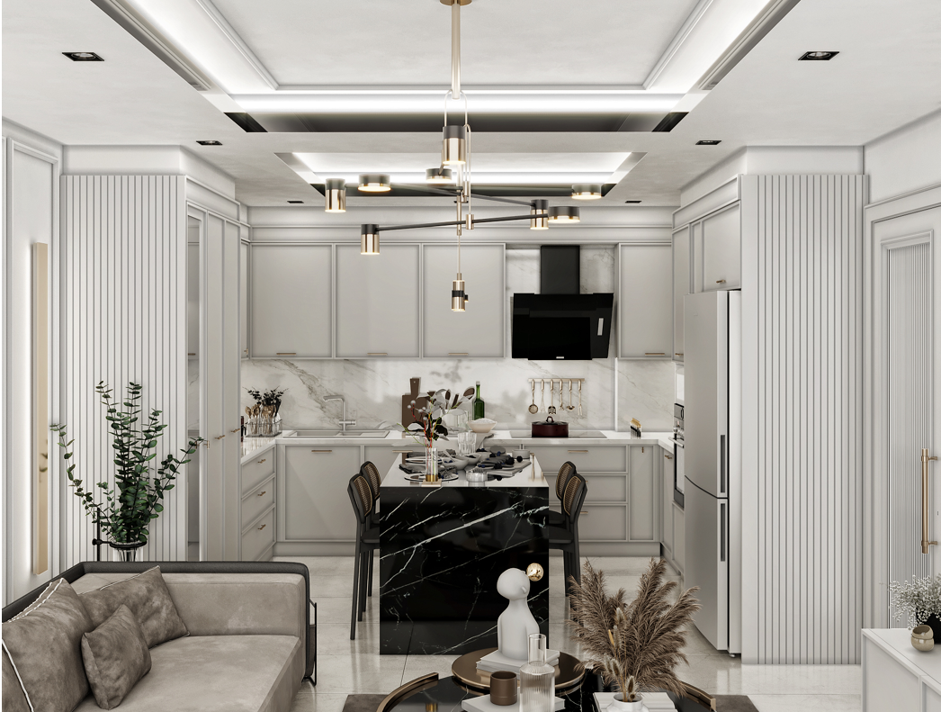MERAM GAZZE CADDESİNDE KOBİSAN AŞİYAN SİTELERİNDE SATILIK 5+1 ULTRA LÜX DAİRE görsel 6